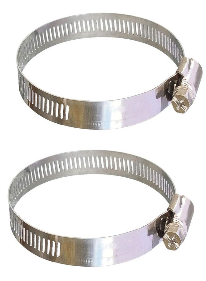 ES EKSAFAR ESEKSAFAR Adjustable SS Hose clamp/Pipe Clip (2pc 3 inch SS Hose clamp) - Image 1